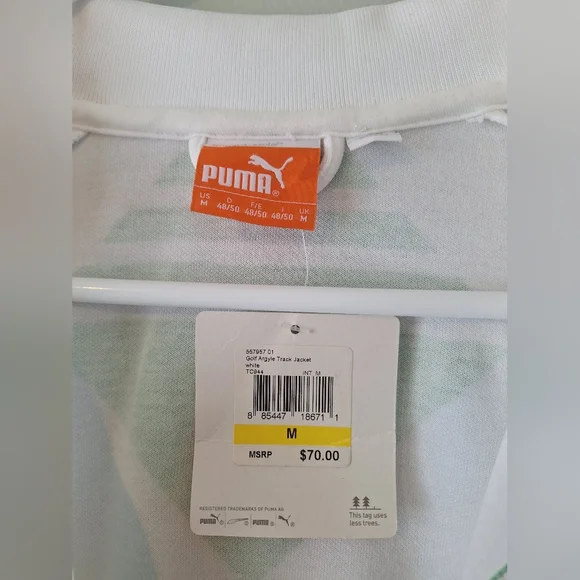 Retro 90s Style PUMA Track Jacket - M - Picture 9 of 9